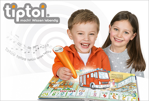 tiptoi® Das audiodigitale Lern- und Kreativsystem für Bücher, Spiele und Spielzeug